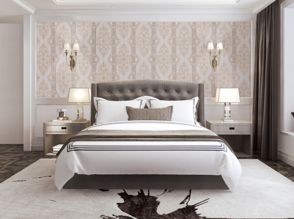 Обои виниловые на флизелиновой основе Славянские обои V.I.P Class Андижан 2 3660-06 1,06x10,05 м 