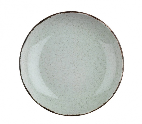 Тарелка глубокая 21 см зеленая Kutahya