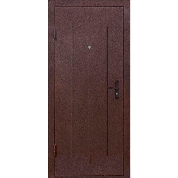 Дверь входная Стройгост 5-1 дуб золотой 2060x980мм левая