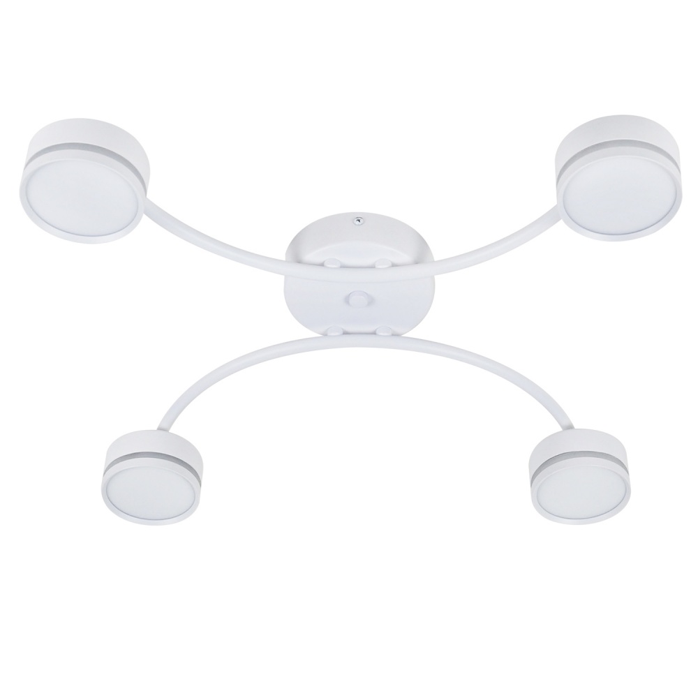 Люстра потолочная Victoria Lighting 4xGX53 белый Currant/PL4 white