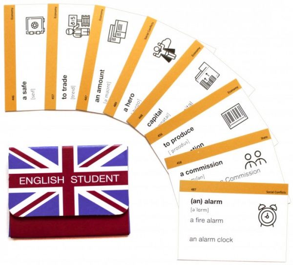 Карточки обучающие «Карточки для изучения английского языка B1.1» 978-617-7702-04-6