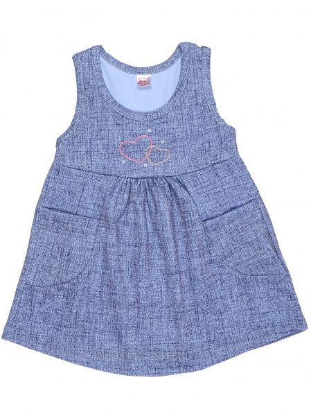 Сарафан для дівчаток Татошка р.92 синій 17625 