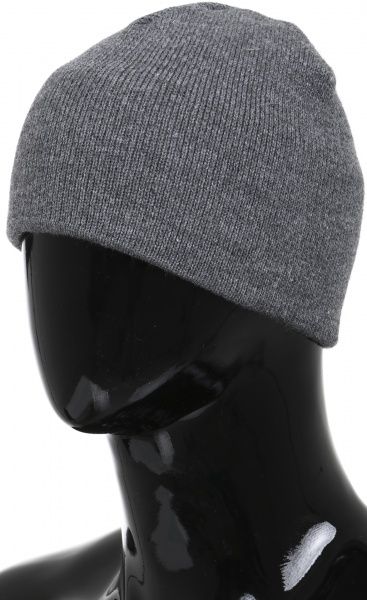 Шапка акриловая серый