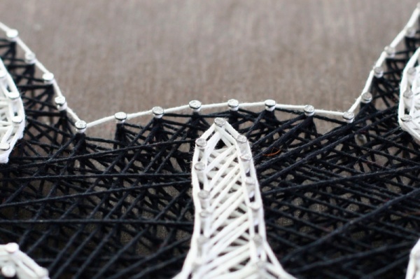 Набор для творчества Стринг-арт Французский бульдог АВС-010 Абрис Арт 