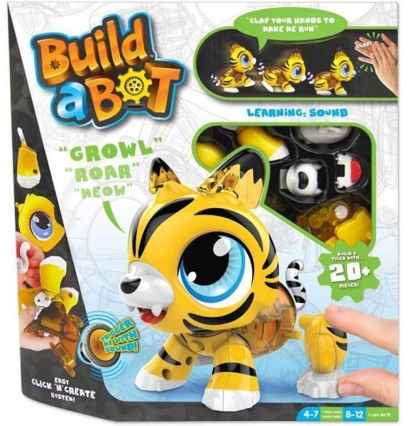 Іграшка інтерактивна Build a Bot Тигр 171980