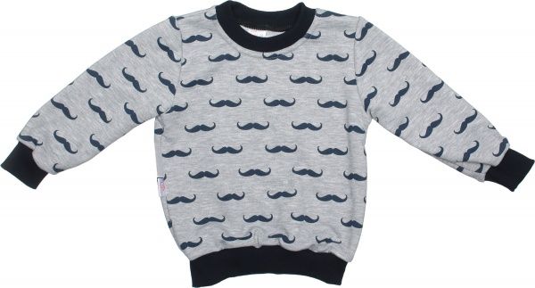 Свитшот Моя планета СВ 400 р.122 серый 