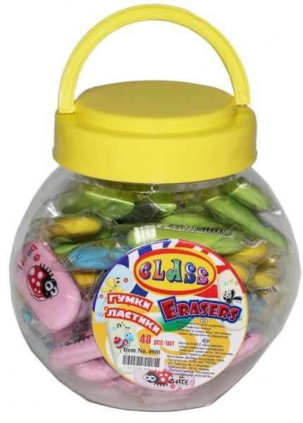 Ластик Bugs в ассортименте 4900 CLASS