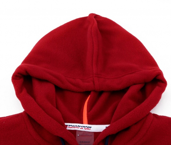 Джемпер Tommy Hilfiger BLOCKED POLAR MIX HOODIE S10S100355607 р. L красный