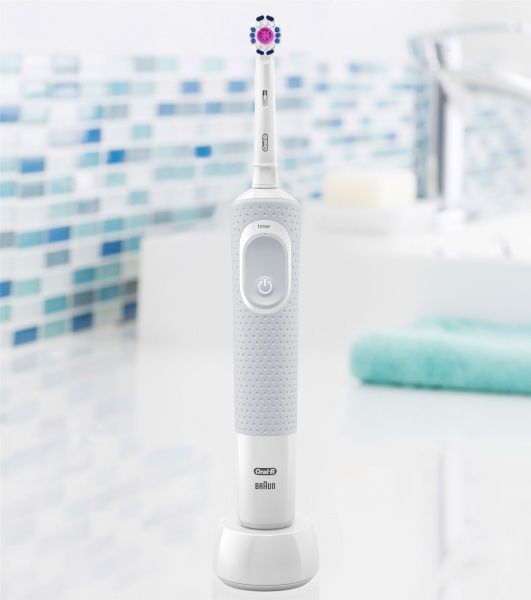 Електрична зубна щітка Oral-B Vitality D100 Pro 3D White