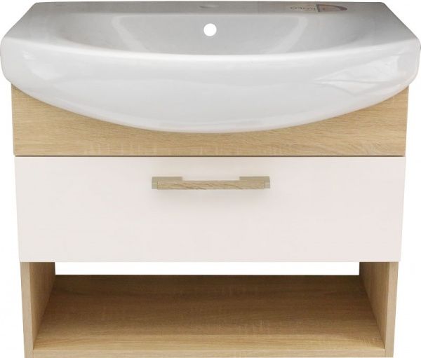 Тумба підвісна Домус-70-А з умивальником Kolo Runa-70