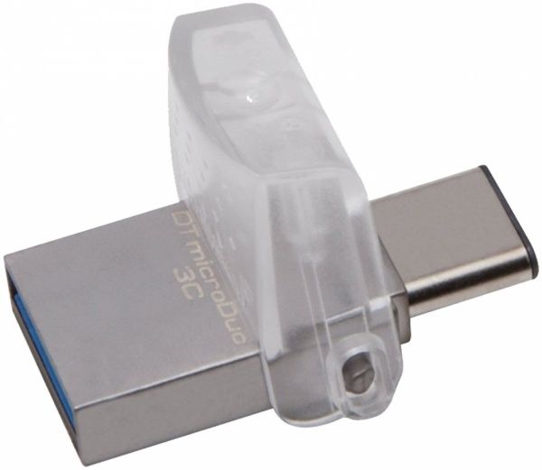 Флеш-пам'ять USB Kingston DataTraveler MicroDuo 3C 32 ГБ USB 3.0microUSB (OTG) (DTDUO3C/32GB)  