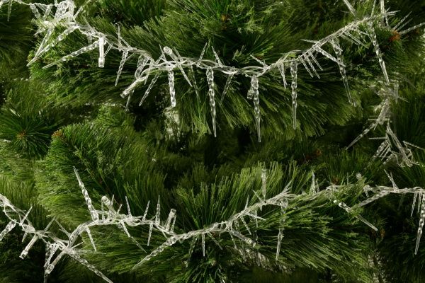 Электрогирлянда линейная Сосульки белые ICLD30-W встроенный светодиод (LED) 30 ламп 1,8 м