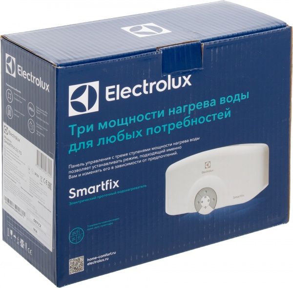 Электроводонагреватель проточный Electrolux SMARTFIX 2,0 ТS 5,5 kW