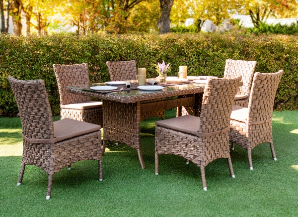 Комплект меблів Українські конструкції Еліс Новий коричневий 