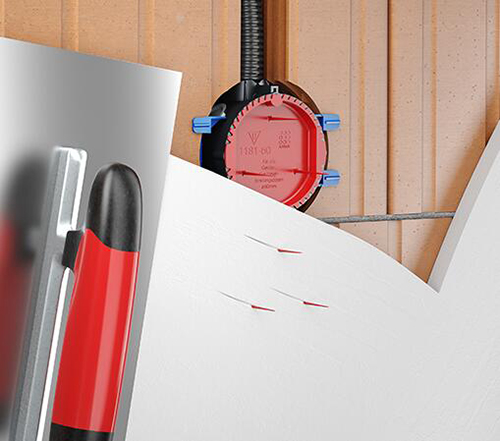 Фиксатор Kaiser KLEMMFIX® для устройств и распределительных коробок устройств ПВХ 1159-02 