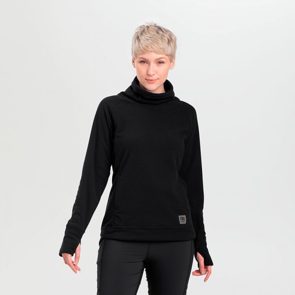 Джемпер Outdoor Research WOMEN'S TRAIL MIX COWL PULLOVER 274441-0001 р. S черный
