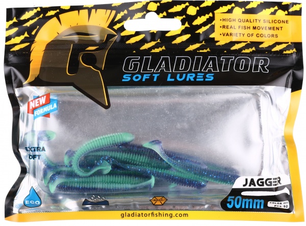Силикон Gladiator 1120 50 мм 10 шт. JAGGER - 2 #9