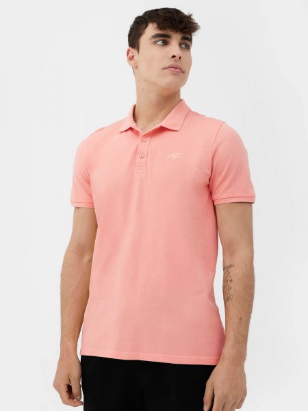 Поло 4F 4FRSS23TPTSM137-64S р.M розовый