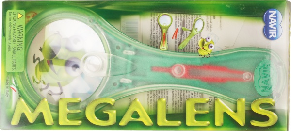 Лупа Navir з пінцетом 7020