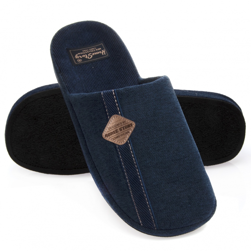 Тапки домашние Home Story 251876-7 р.41 синий
