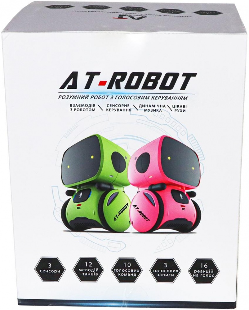 Інтерактивний робот AT-Robot рожевий AT001-04-UKR