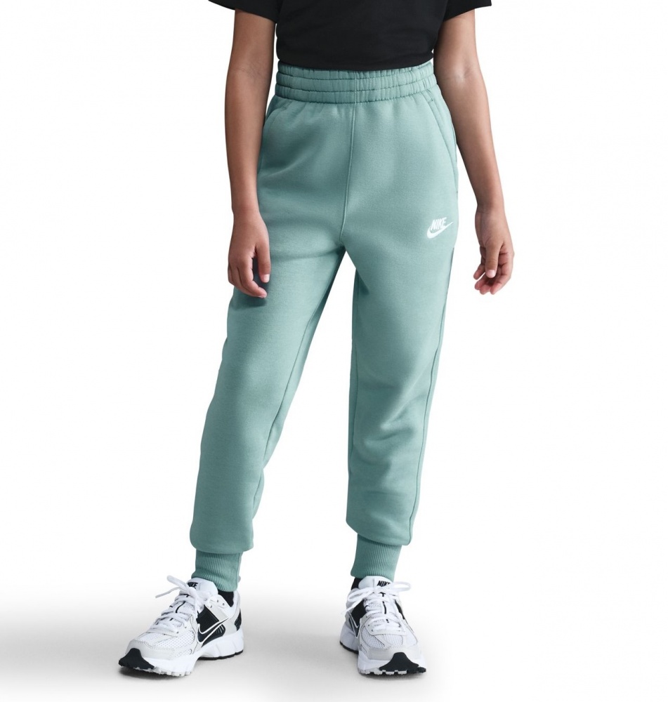 Брюки Nike G NSW CLUB FLC HR FTD PNT LBR FD2921-017 р. XL зеленый