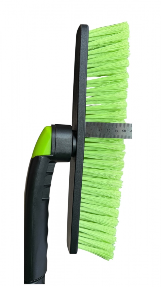 Телескопическая щетка TIMEAUTO 90-128 см с поворотной головкой и скребком