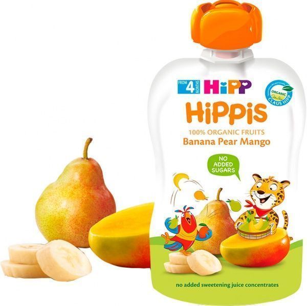Пюре Hipp Банан-Груша-Манго 100 г 9062300133766 