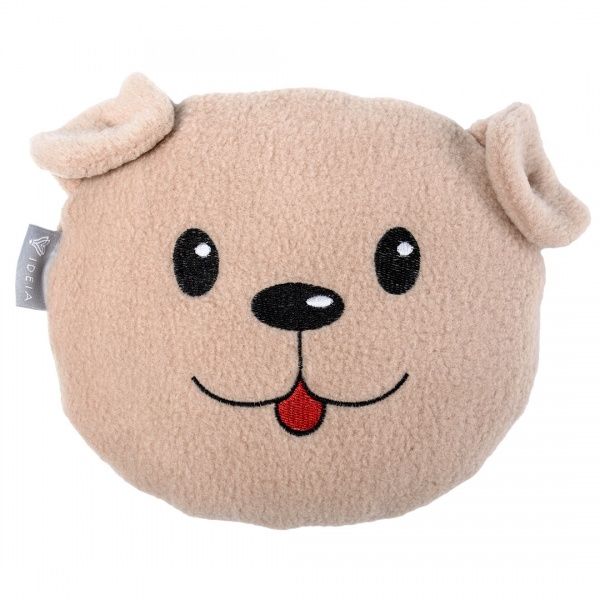 Подушка IDEIA грелка 21х18 см Песик с семенами льна бежевый 8000030043 