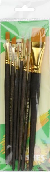 Набор кистей 7061 синтетика Kolos 