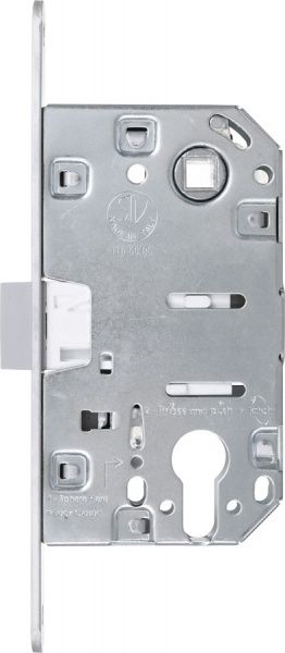 Дверний замок міжкімнатний STV STV 85 PZ хром матовий сірий