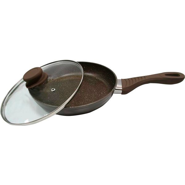 Сковорода з кришкою 24 см Chocolate Line 88364-24 Lessner