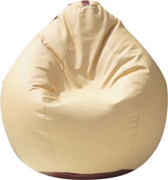 Крісло-мішок Примтекс Плюс Tomber H-2201/H-002 M бежевий із коричневим 