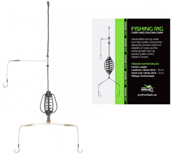 Годівниця Prof Montazh оснащена фарбована груша №7кр. 30г 30 г PM10429