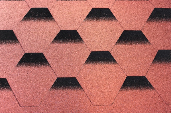 Битумная черепица MATIZOL® PATIO сотая красный оттененный 3 кв.