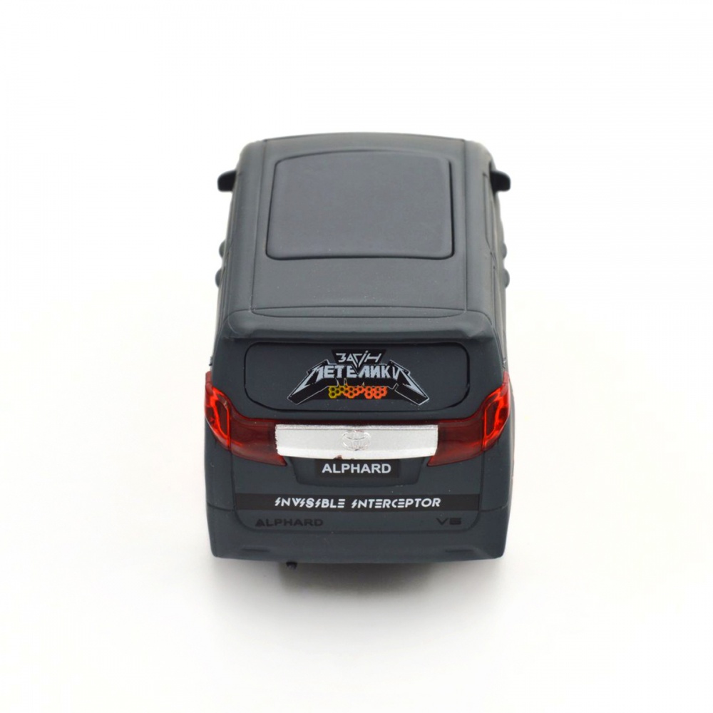 Автомодель TechnoDrive 1:32 серии Шевроны Героев Toyota Alphard INVISIBLE INTERCEPTOR KM6011