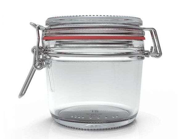 Банка із застібкою 400 мл 