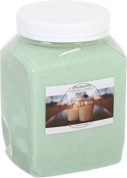 Свеча насыпная зеленый