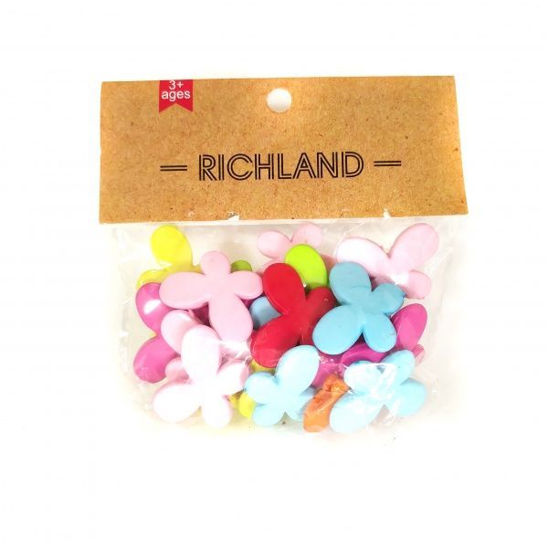 Декоративний виріб пластиковий у вигляді метелика Річ-Ленд