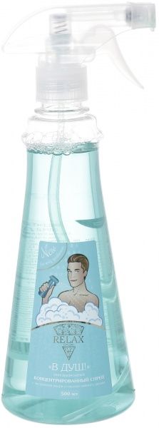 Спрей для душа Relax с экстрактом кедра, лайма и маслом чайного дерева 500 мл