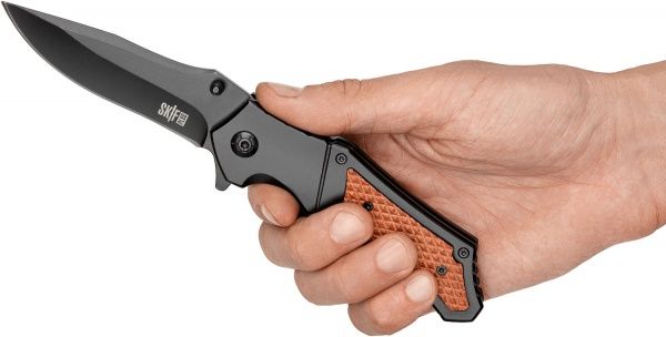 Ніж Plus Mate Wood чорний