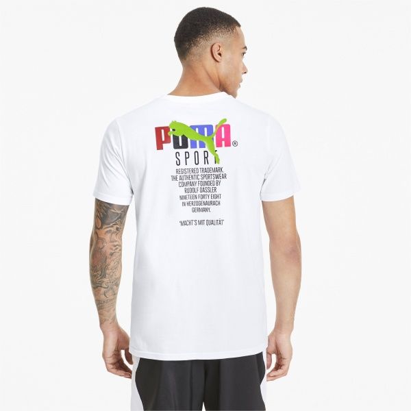 Футболка Puma Graphic Tee TFS 59716752 XL білий