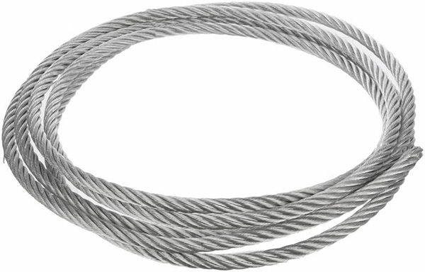 Трос нержавіючий 2 мм 6х7+1FC 1 пог.м.