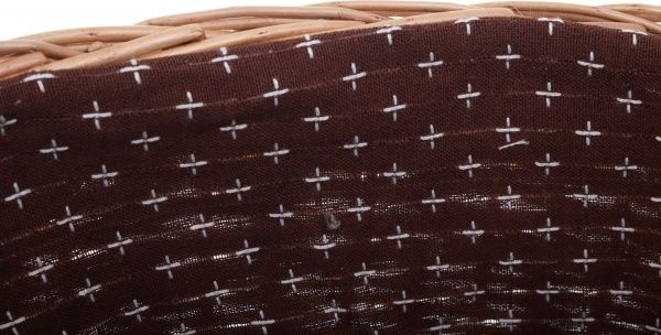 Кошик плетений з текстилем Tony Bridge Basket QN68937-2 