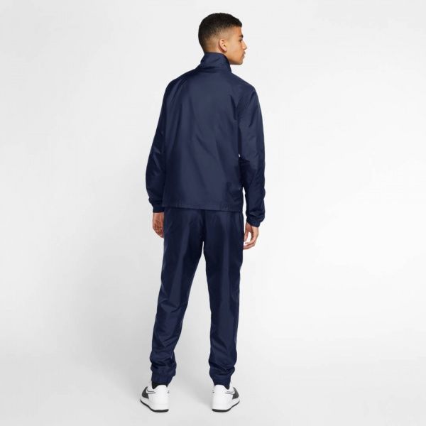 Спортивний костюм Nike M NSW CE TRK SUIT WVN BASIC BV3030-410 р. S темно-синій