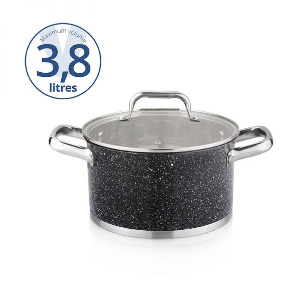 Кастрюля с крышкой 3,8 л 5593AU Aurora