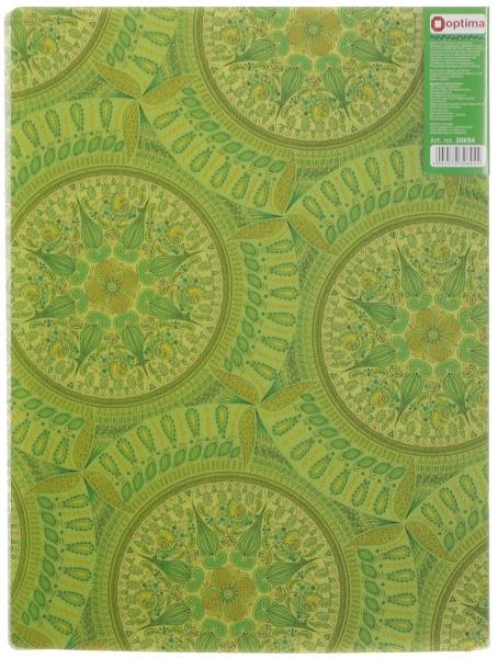 Папка Калейдоскоп А4 з 20 файлами в ассортименте Optima