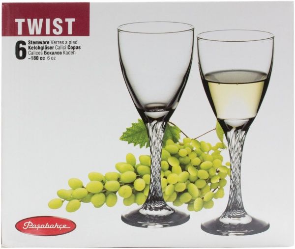 Набор бокалов для вина Twist 170 мл 6 шт. 44362 Pasabahce