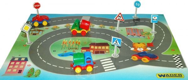 Игровой набор Тигрес Авто Kid Cars 12 шт. 39243