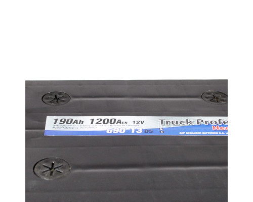 Аккумулятор автомобильный SZNAJDER Truck Freeway 190Ah 1200A «+» слева (69013)